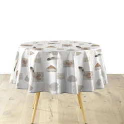 NAPPE RONDE D.160CM TEXTILIA DELICIA