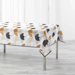 NAPPE 150X240CM COQUETTERIE GRIS