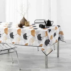 NAPPE 150X240CM COQUETTERIE GRIS