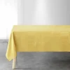 NAPPE 150X240CM METALLISE LINEOR JAUNE OR