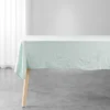 NAPPE 140X240CM MICROFIBRE UNIE LAVEE SUZY MENTHE