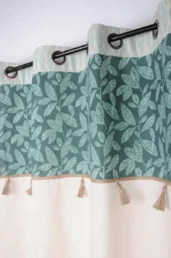 NASHI RIDEAU 140X260 OEIL CELADON