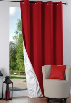 NELSON ISOLANT RIDEAU 135X240 ROUGE