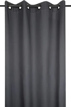 NELSON RIDEAU 135X180CM OEILLETS ANTHRACITE