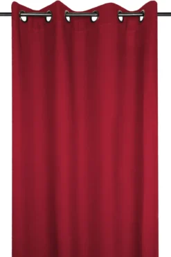 NELSON RIDEAU 135X180CM OEILLETS ROUGE