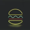 NEON BURGER 2 EN 1 SUR PIED OU MURALE 30X30CM