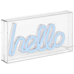 NEON LED A POSER HELLO L.23CM