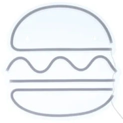 NEON LED MURAL BURGER L.30CM
