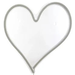 NEON LED MURAL COEUR L.32CM