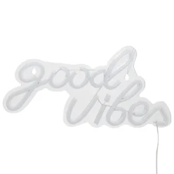 NEON LED MURAL GOOD VIBES L.40CM