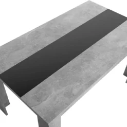 NIKLAS TABLE A MANGER GRIS BETON