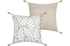 NOVA COUSSIN 40X40CM BLANC