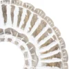 OBJET DECO BOIS ROND H.43CM