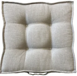 ODALYS COUSSIN SOL 45X45X8CM NATUREL