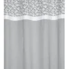 OMBELINE RIDEAU 140X260CM OEILLETS GRIS COTON RECYCLE