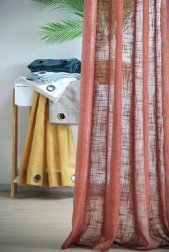ONTARIO VOILE 135X260 TERRACOTTA