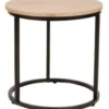 ONYX TABLE BASSE PETIT MODELE PIEDS NOIR