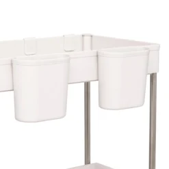 ORGANISEUR COULISSANT 2 NIVEAUX BEIGE D.21.5X40.7X34CM
