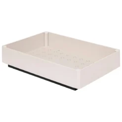 ORGANISEUR COULISSANT 1 NIVEAU BEIGE D.26.9X40X8.2CM