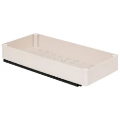 ORGANISEUR COULISSANT 1 NIVEAU BEIGE D.17.5X38.6X6.7CM