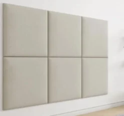 PAG PANNEAU MURAL REMBOURRE 60CMX60CM BEIGE