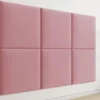 PAG PANNEAU MURAL REMBOURRE 60CMX60CM ROSE