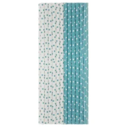 PAILLES X25 PAPIER POIS