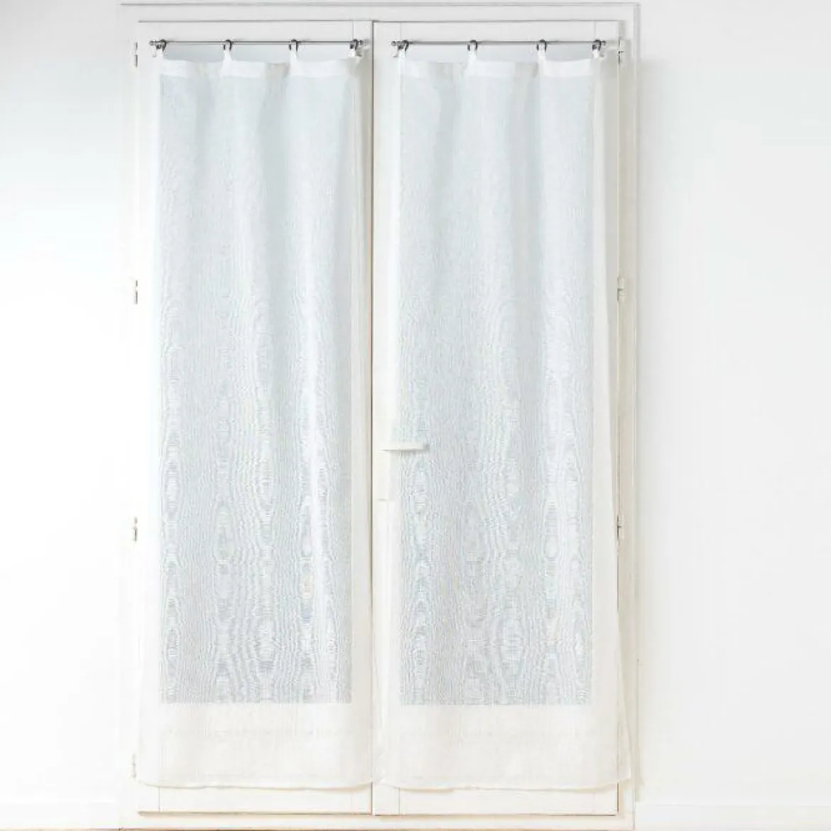 PAIRE DROITE OEILLET PLASTIQUE 70X200CM DAVINA