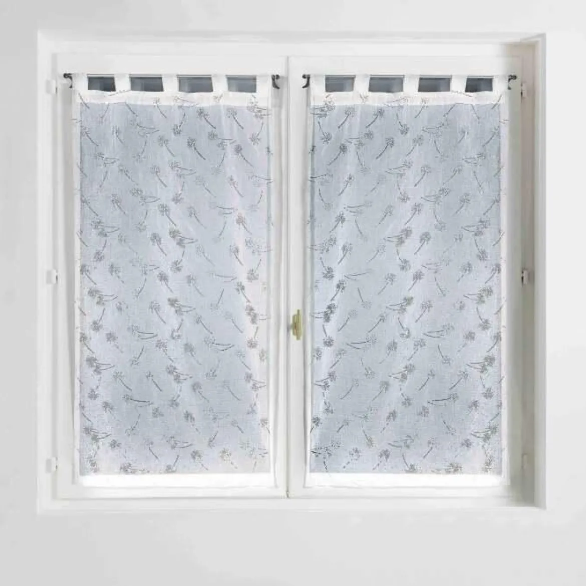 PAIRE DROITE PASSANTS 60X90CM DALYA BLANC