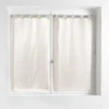 PAIRE DROITE PASSANTS 60X120CM EFFET LIN TISSE NORINE
