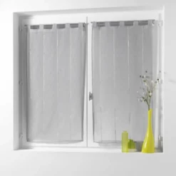 PAIRE DROITE PASSANTS 2X60X90CM LINAHE GRIS