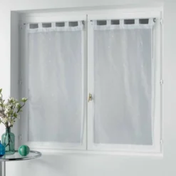 PAIRE DROITE PASSANTS 2X60X90CM METAL ORION BLANC