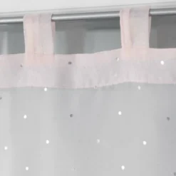 PAIRE DROITE PASSANTS 2X60X90CM METAL ORION ROSE