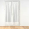 PAIRE DROITE PASSE TRINGLE 70X200CM METALLISE MAISSA