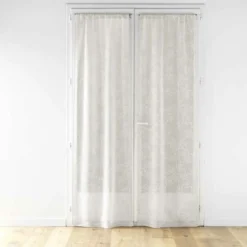 PAIRE DROITE PASSE TRINGLE 2X70X200CM KARLA TAUPE