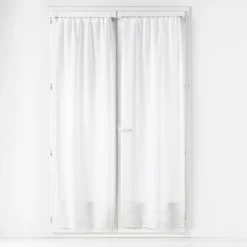 PAIRE DROITE PASSE TRINGLE 2X70X200CM CARLIN NATUREL