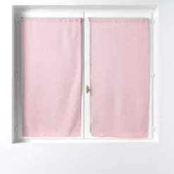 PAIRE DROITE PASSE TRINGLE 2X60X120CM SOANE ROSE