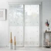 PAIRE DROITE PASSE TRINGLE 2X70X200CM CHENILLA GRIS