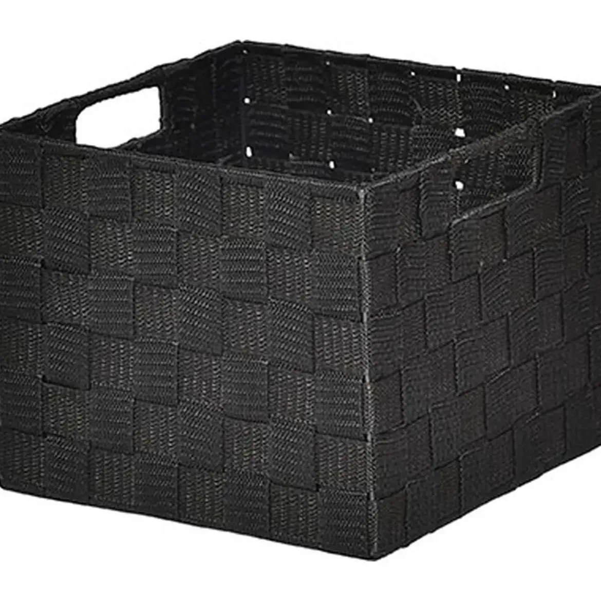 PANIER CARRE POLYESTER NOIR TAILLE S