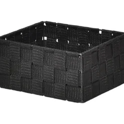 PANIER CARRE POLYESTER NOIR TAILLE XS