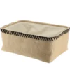 PANIER DE RANGEMENT JUTE 34X23.5X14CM NATUREL