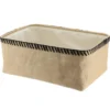 PANIER DE RANGEMENT JUTE 39X27X15.5CM NATUREL