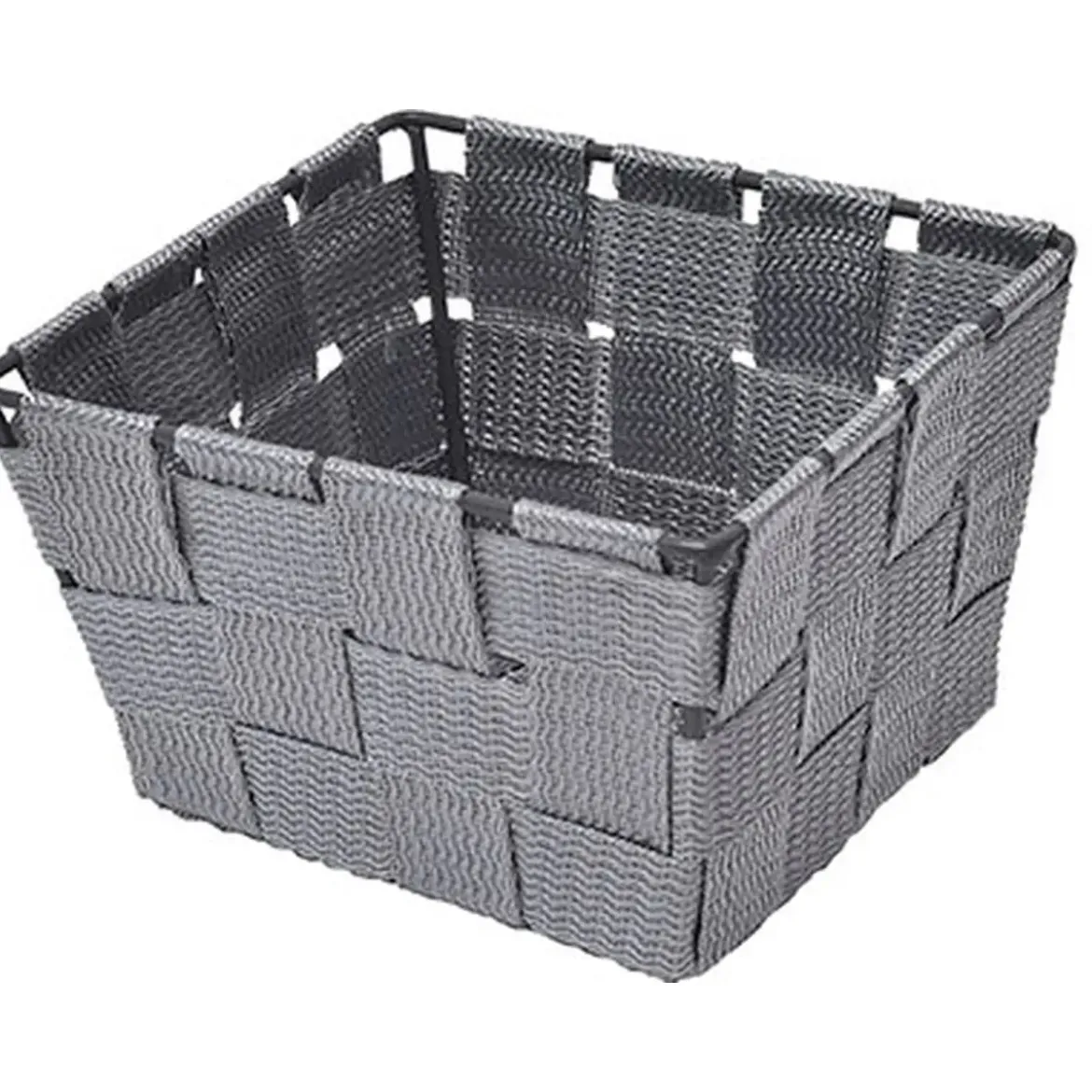 PANIER POLYESTER GRIS
