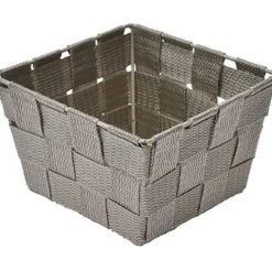PANIER POLYESTER TAUPE