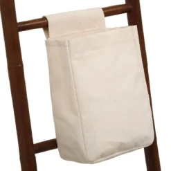 PANIER RANGEMENT COTON ACCROCHE SCRATCH MOYEN MODELE NATUREL