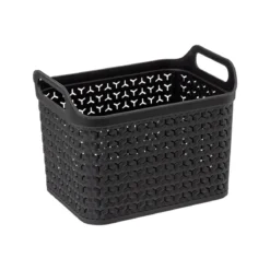 PANIER AJOURE AVEC COUVERCLE 12L