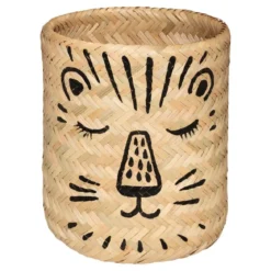 PANIER BAMBOU SAFARI D.25X30.5CM
