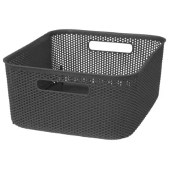 PANIER CROCHET GRIS 11L