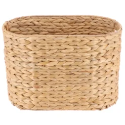 PANIERE OVALE JACINTHE 36X21X25CM NATUREL