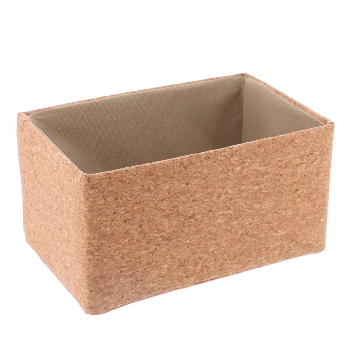PANIERE RANGEMENT LIEGE 22X14X11.5CM NATUREL